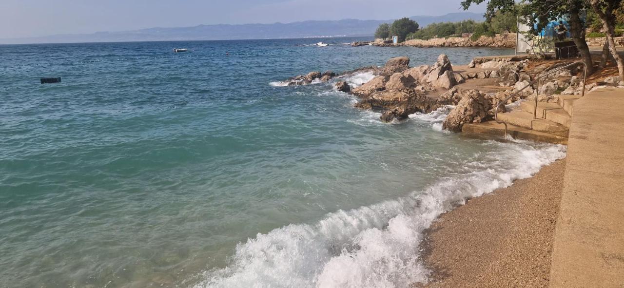 Studio Malinska, 30M From The Beach Dış mekan fotoğraf